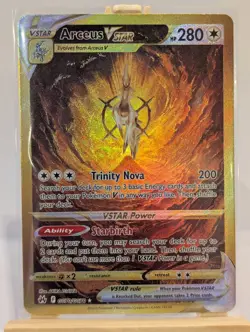 Custom Fan Art Arceus Vstar High Quality Custom Card Foil Finish - Image 2