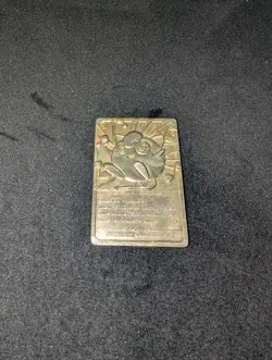 VTG 1999 Pokemon Burger King Limited Edition 23K Gold Plated Jigglypuff Card - Image 4
