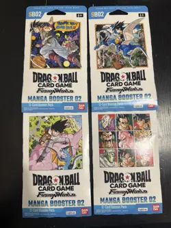 4x Dragon Ball Super: Card Game - Fusion World - SB02 - Manga Booster 02 - Image 1
