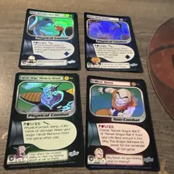 DRAGON BALL Z 12 CARD FOIL UNLIMITED TRUNKS SAGA JEICE ATTACKS + + DBZ CCG - Image 1