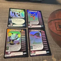 DRAGON BALL Z 12 CARD FOIL UNLIMITED TRUNKS SAGA JEICE ATTACKS + + DBZ CCG - Image 3