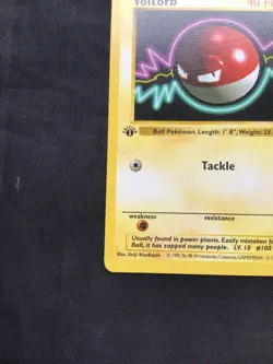 Pokemon Cards: Base Set 1st Edition Common: Voltorb 67/102 - Image 5