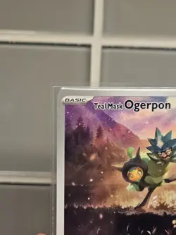 Teal Mask Ogerpon 123 Sv: Scarlet & Violet Promo Cards Holo SIR Promo - Image 2