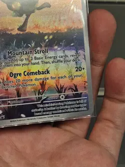 Teal Mask Ogerpon 123 Sv: Scarlet & Violet Promo Cards Holo SIR Promo - Image 4