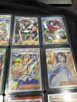 Pokemon TGC Full Art Trainer Lot! 24 Cards Pack Fresh ! Boss’s Order , Hilda - Image 1
