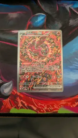 Pokemon Card - Oricorio ex - SIR Full Art Promo (MEP024) Phantasmal Flames - Image 1