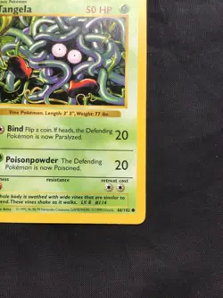 Pokemon Cards: Base Set 1st Edition Common: Tangela 66/102 - Image 4