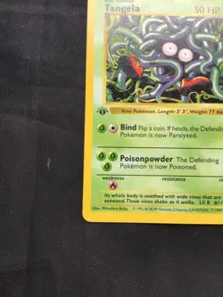 Pokemon Cards: Base Set 1st Edition Common: Tangela 66/102 - Image 5