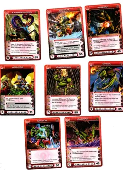 Lot #0036. 8 Chaotic Creature cards Underworld - Image 1