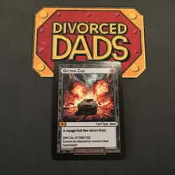 Divorced Dads Court of Chaos - Getting Cigs - Discontinued card - Image 1