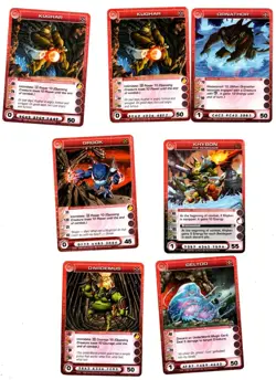 Lot #0037. 8 Chaotic Creature cards Underworld - Image 1