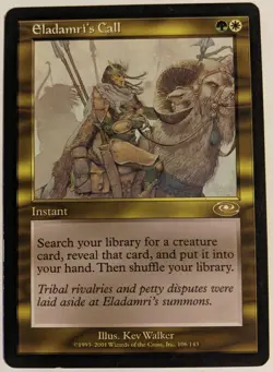 MTG English Magic Card Very Light Play ELADAMRI'S CALL from Planeshift - Image 1