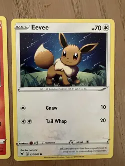 Nintendo Pokemon Charmander 2020, Eevee 2020, Pikachu 2021 Pokemon 3 Card Lot - Image 3