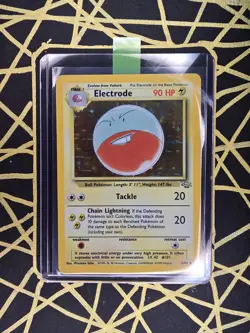🔥 Electrode 2/64 🔥Original Holo Rare Jungle Set Pokemon Card WOTC TCG 1999 - Image 2