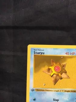 Pokemon Cards: Base Set 1st Edition Common: Staryu 65/102 - Image 2