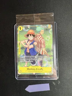 One Piece CCG Monkey.D.Luffy OP10-111 Rare Promo Card Factory Sealed Mint - Image 1