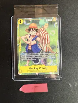 One Piece CCG Monkey.D.Luffy OP10-111 Rare Promo Card Factory Sealed Mint. - Image 1