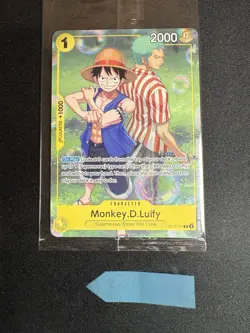 One Piece CCG Monkey.D.Luffy OP10-111 Rare Promo Card Factory Sealed Mint NEW - Image 1