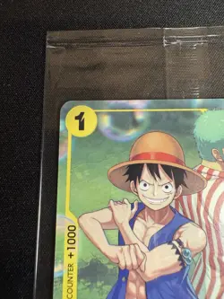 One Piece CCG Monkey.D.Luffy OP10-111 Rare Promo Card Factory Sealed Mint NEW - Image 2