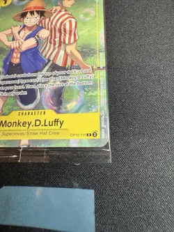 One Piece CCG Monkey.D.Luffy OP10-111 Rare Promo Card Factory Sealed Mint NEW - Image 4