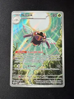 Ninjask 137/132 Me01: Mega Evolution Holo Pokemon Card TCG - Image 1