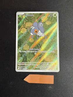 Nymble 096/094 Pokemon TCG Phantasmal Flames IR Near Mint Card - Image 1