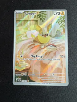 Yamper - Illustration Rare IR - NM - 099/094 Me02: Phantasmal Flames Tcg Card - Image 1