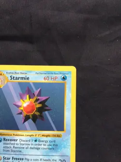 Pokemon Cards: Base Set 1st Edition Common: Starmie 64/102 - Image 3