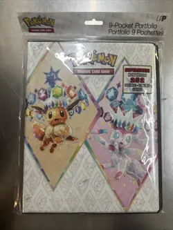 Ultra Pro Pokemon Prismatic Evolutions - 9 Pocket Binder Holds 252 Total Cards - Image 1