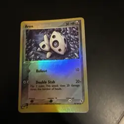 Pokemon Card: Aron REVERSE HOLO 25/109 EX Ruby & Sapphire Set - Image 1