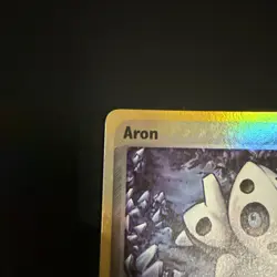 Pokemon Card: Aron REVERSE HOLO 25/109 EX Ruby & Sapphire Set - Image 4