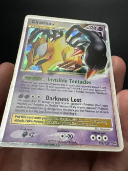 Pokemon Cards: Platinum Rare Holo: Giratina Lv. X 124/127 - Image 2