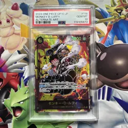 Monkey D. Luffy OP10-118 OP10 Royal Bloodline SEC Alt Japanese One Piece Card - Image 1