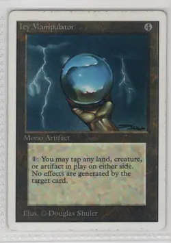 Icy Manipulator Unlimited - Magic the Gathering MTG - vintage - ACTUAL CARD - Image 1