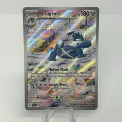 Pokemon TCG Metagross 178/162 Temporal Forces Holo Card Illustration Rare - Image 1