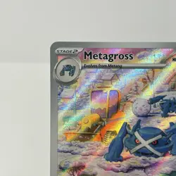 Pokemon TCG Metagross 178/162 Temporal Forces Holo Card Illustration Rare - Image 2