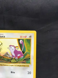 Pokemon Cards: Base Set 1st Edition Common: Rattata 61/102 - Image 3