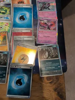 Lot Of 197 Pokemon Cards from Prismatic Evolution, Holo, Reverse Holos, Bulk - Image 2