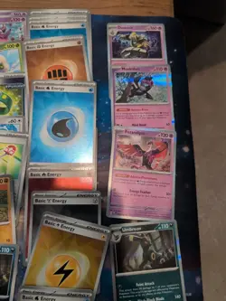 Lot Of 197 Pokemon Cards from Prismatic Evolution, Holo, Reverse Holos, Bulk - Image 3