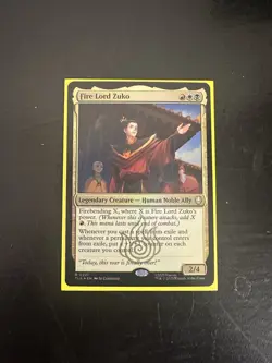 Fire Lord Zuko (Foil) Rare MTG Avatar - Image 1