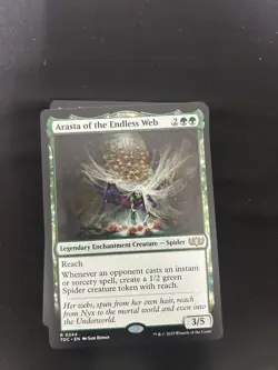🧙Arasta Of The Endless Web R TDM TDC Tarkir Dragonstorm MTG - Image 1
