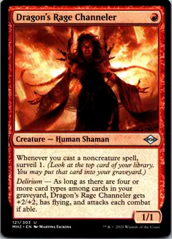 Dragon's Rage Channeler U Modern Horizons 2 121 NM NM-LP - Image 1