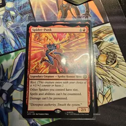 MTG, Spider-Punk (#0092), Marvel's Spider-Man, Non-Foil, NM, Rare - Image 1