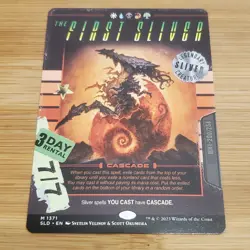 1x The First Sliver, Secret Lair Non-Foil 1371, Magic MTG, Bent See Pics - Image 1