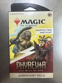 Magic the Gathering Phyrexia All Will Be One Jumpstart Pack (2 Booster Packs) - Image 1