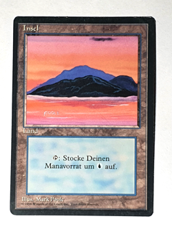 Island / Insel (V.3) - FBB Foreign Black Bordered DE Mtg Magic - Image 1