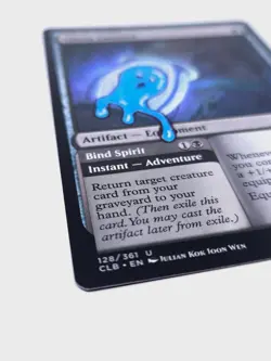 ALTERED - MTG Ghost Lantern Hand Painted Altered Alter - Silly Art - Image 5