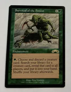 Survival of the Fittest Exodus MP Moderately Played MTG -- S2G -- - Image 1