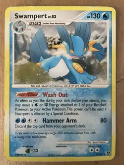 Swampert - 9/106 - Pokemon Great Encounters Holo Card - Image 1