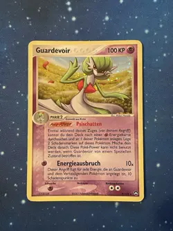 2007 Pokemon GUARDEVOIR HOLO EX POWER KEEPERS Excellent DEUTSCH 9/108 Selten - Image 1